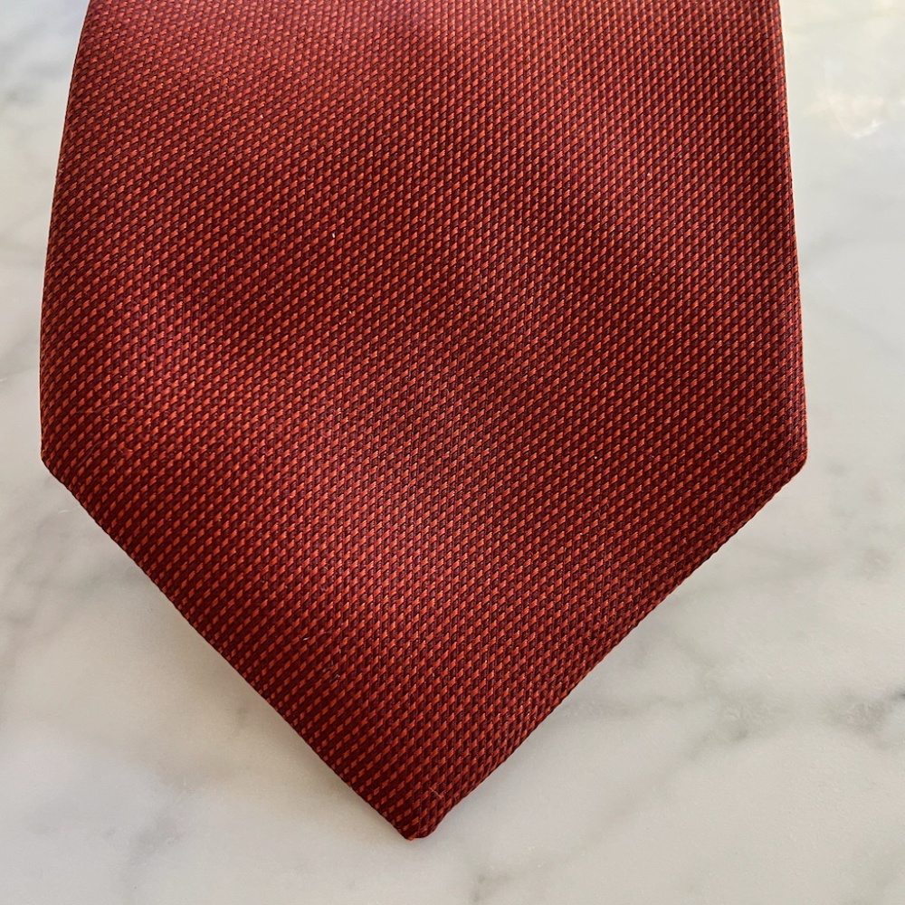 Red Brioni Men's Tie